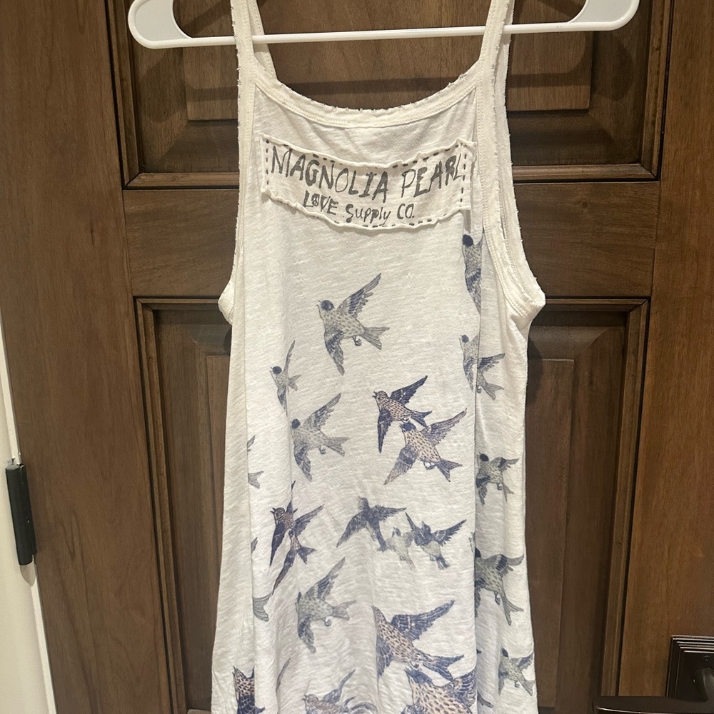 Magnolia Pearl - Free People Lana Bird tank - Picture 3 of 4